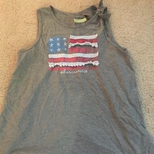 American flags tank top
